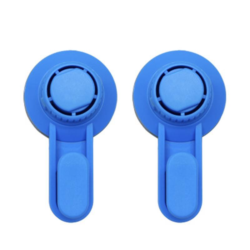 2pcs Vacuum Holder Bathroom Wall Heavy Load Strong Waterproof Reusable Towel Kitchen Powerful Suction Cup Hooks Hanging Tool