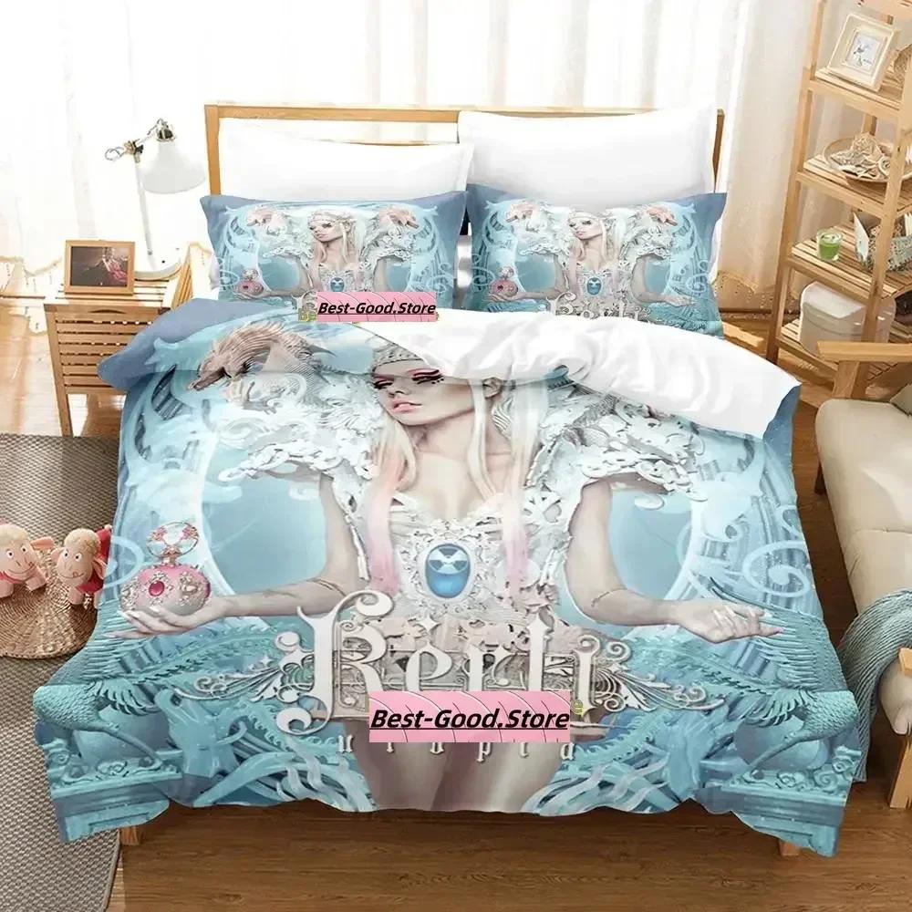 Popular Kerli Bedding Set Single Twin Printed Bed Set With Pillowcase Bed Duvet Cover Soft Single Double Queen Super King Size