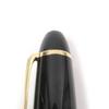 Great MONTBLANC Fountain Pen Meisterstck Cap Type Black Gold 14K Mens Used