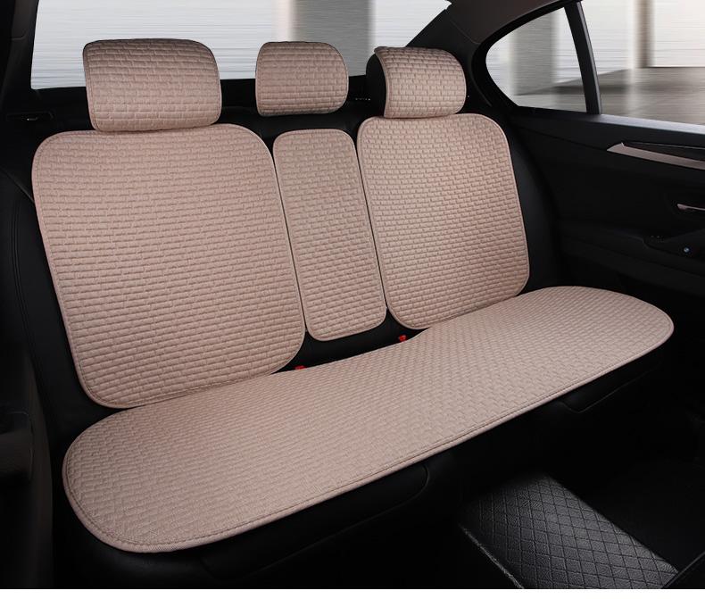Universal Car Seat Cover Four Season Auto Flax Breathable Anti-Slip Covers for Car Seats Cover Protection Cars Seats Covers