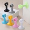 10-1PC Silicone Anti-Collision Suction Cup Door Handle Door Stopper Bumper Protection Wall Silent Protective Cover Home Hardware