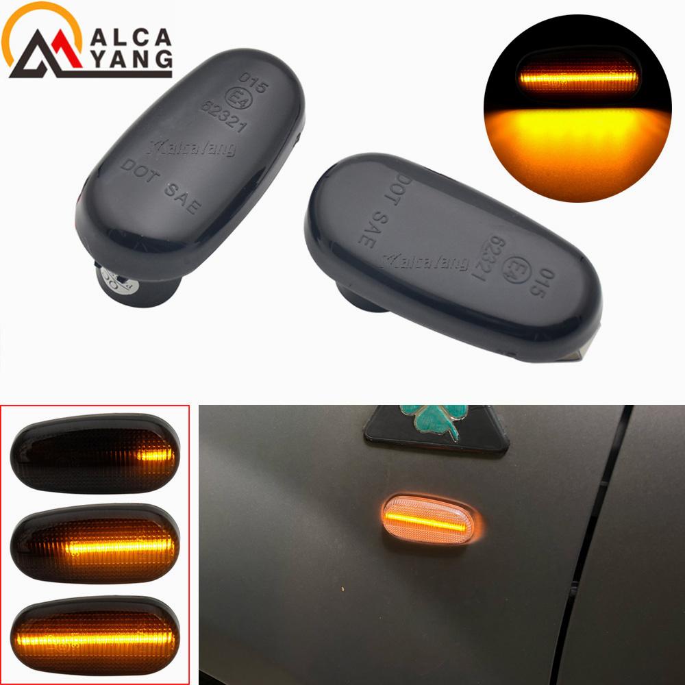 LED Turn Signal Side Marker Light Blinker for Alfa Romeo Mito 147 GT 147 Pre-facelift for FIAT Bravo II Sequential Flashing
