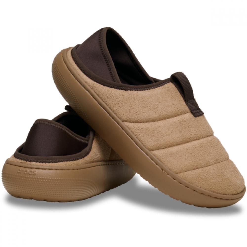 Crocs Classic Vegan Suede Mock Milk Chocolate