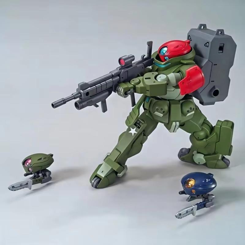 

1/144 Scale Hg Jiuzhou Grimoire Red Beret Robot Model Kit Assembly Action Figure Collectible Plastic Model Hobbyists In Stock