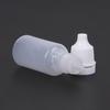 50pcs 5/10/15ml Eye Dropper Bottles Refillable Eye Drop Bottle Portable Eye Liquid Dropper for Solvents Essence Eye Drops Saline