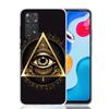 Sacred Eye of Horus Egypt Fresco Phone Case For Xiaomi Redmi Note 15 14 13 12S 12 Pro Plus 11S 11E 11 11T 10S 10 Art Soft Patter