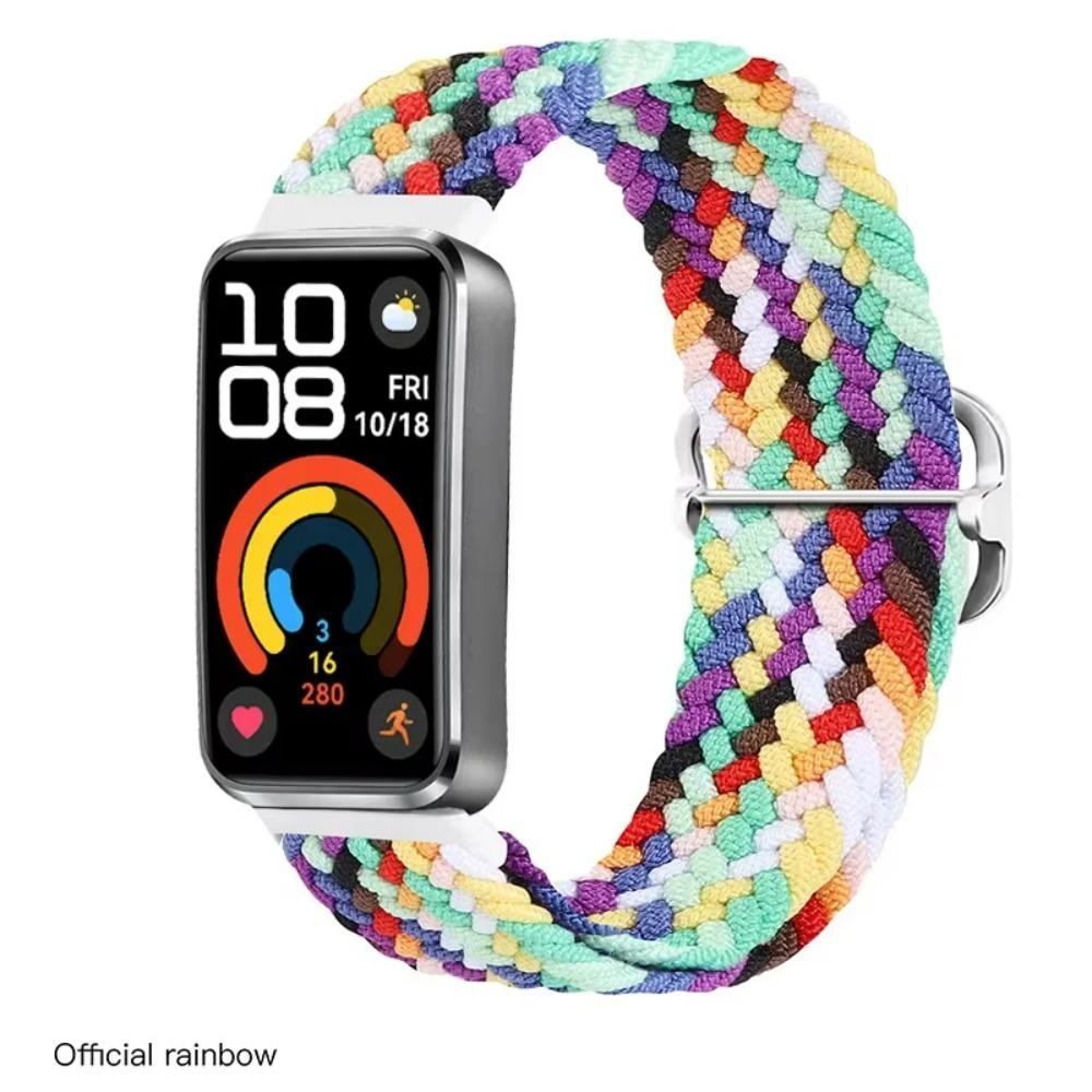 Nylon Loop Bracelet for Huawei Band 10 Sport Breathable Wristband for Huawei Band 8 9 10 Strap Replaceable Watchband Accessories