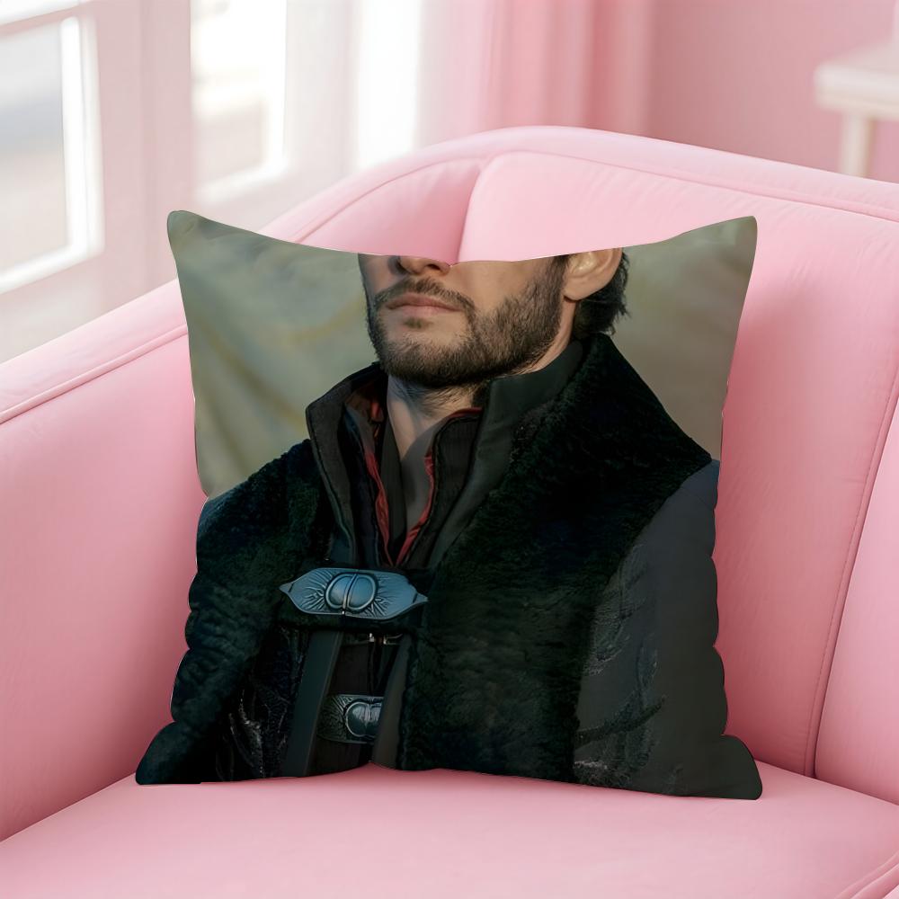 Cool B-Ben Barnes Cushion Cover Linen Pillowcase Cover Soft Decor For Sofa Home Room