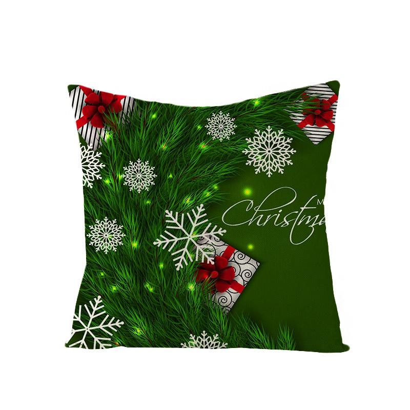 Husa de perna din bumbac in 45*45 Fata de perna de Craciun Perne de canapea Fete de perna Fete de perna Decor pentru casa