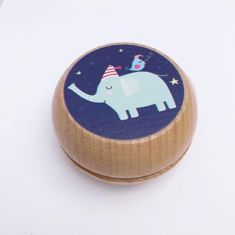 

Colorful Wooden Yo-Yo Toy for Kids - Cute Gift for Boys and Girls