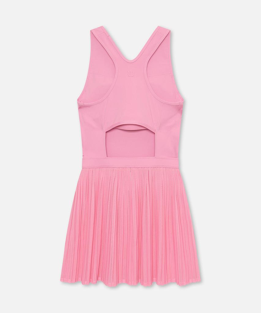 Wilseun Pleated Mesh Dress W (2 Colors)