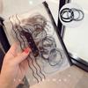 Korean Style Simple Elastic Hair Tie – Small, Thin High Elastic Band for Girls, Basic Hair Ring Headwear