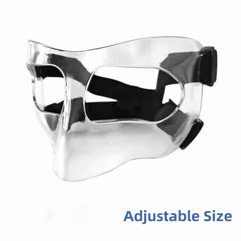 Adjustable Nose Guard Impact Resistant Protective Facial Cover Premium Basketball Face Mask Boxing
