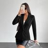 Autumn Fashion Women's Slim Fit Casual Jacket - Solid Color