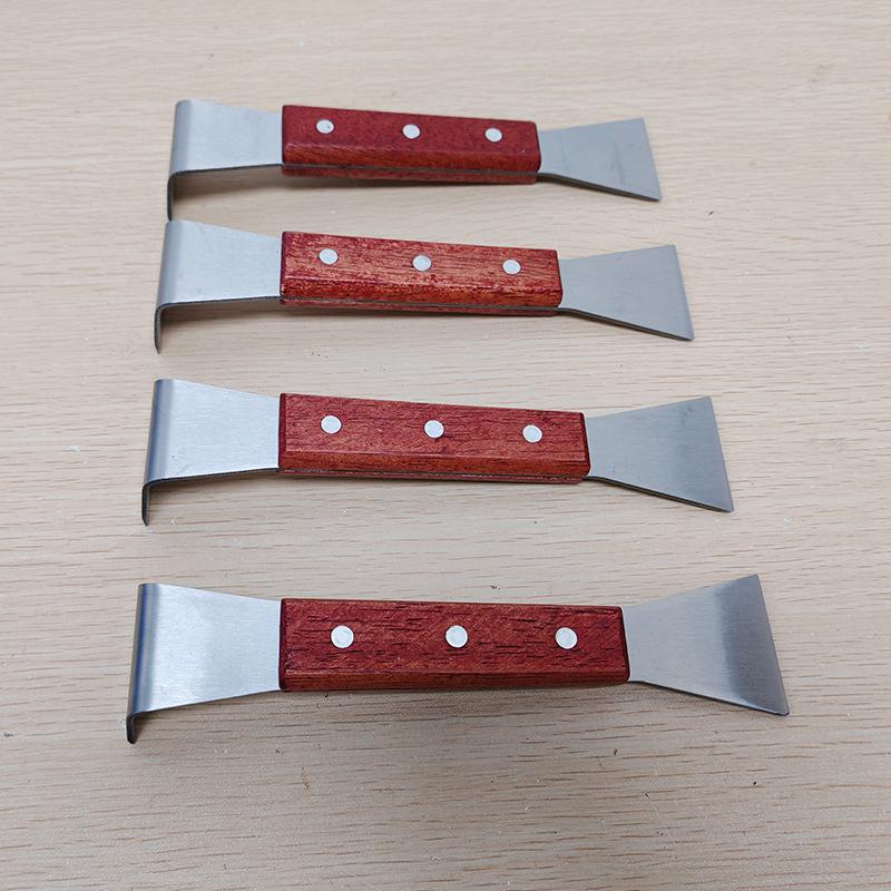 Cross-Border Exclusive Beekeeping Scraper and Shovel with Stainless Steel and Wooden Handle