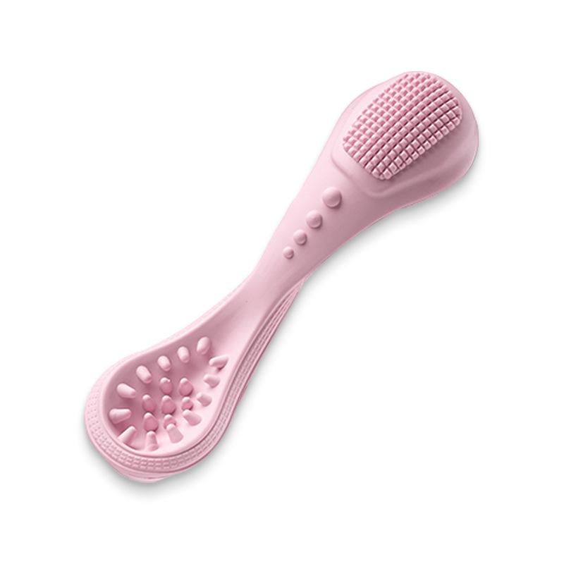 Dog Tooth Cleaning Toy Spoon Medium-sized Dog Self-hi Boredom Toy Can t Bite Natural Rubber Toy 2025 180*51*69mm