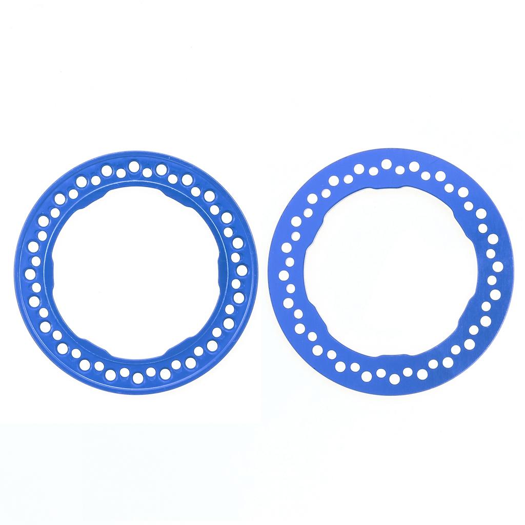 4pcs Aluminum 1.9inch Remote Control Beadlock Wheel Rim Ring Replacement for 1:10 Crawler Remote