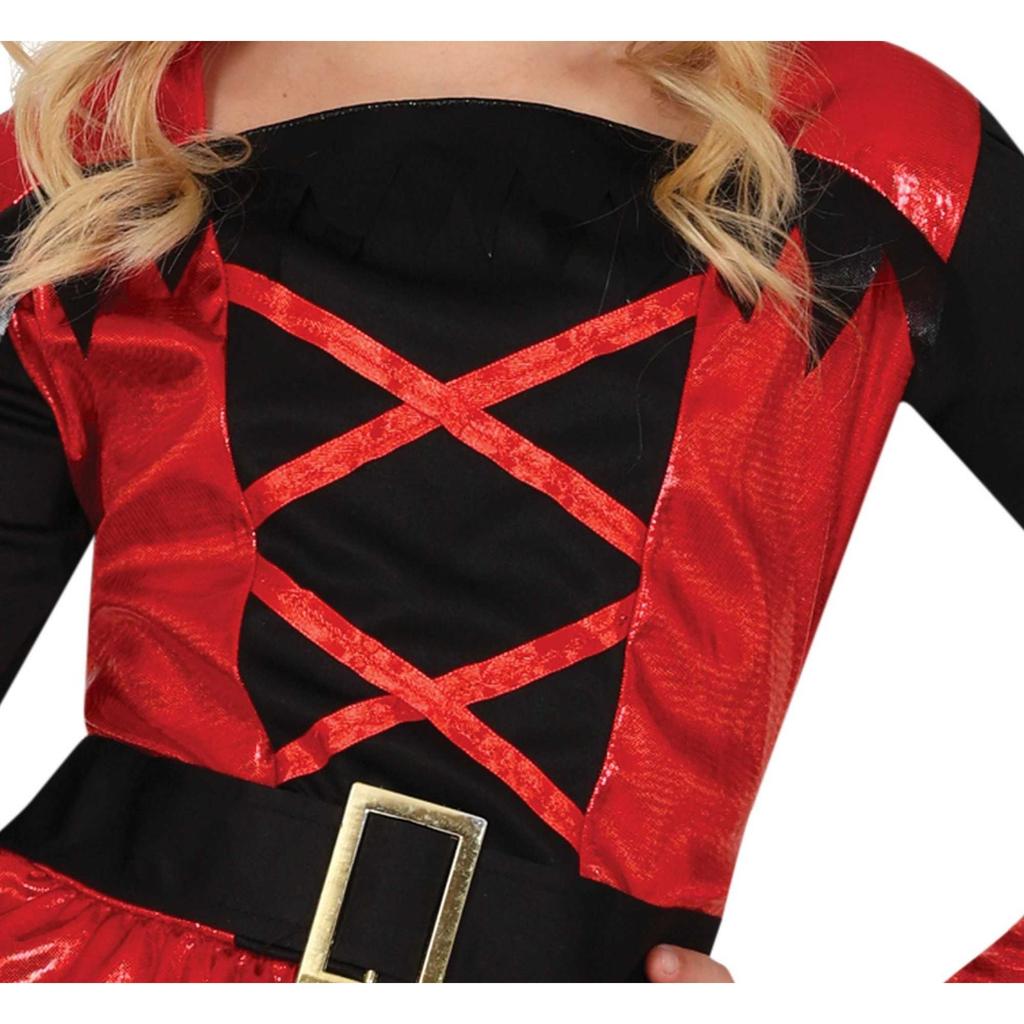 Fiestas Guirca Girls Devil Costume Set