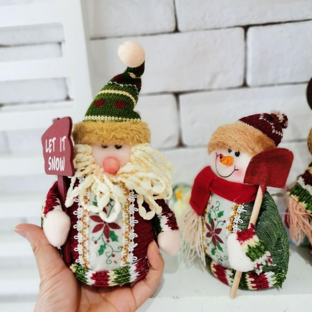 Elk Christmas Tree Pendant Snowman Xmas Tree Drop Ornaments Christmas Tree Decor Merry Christmas