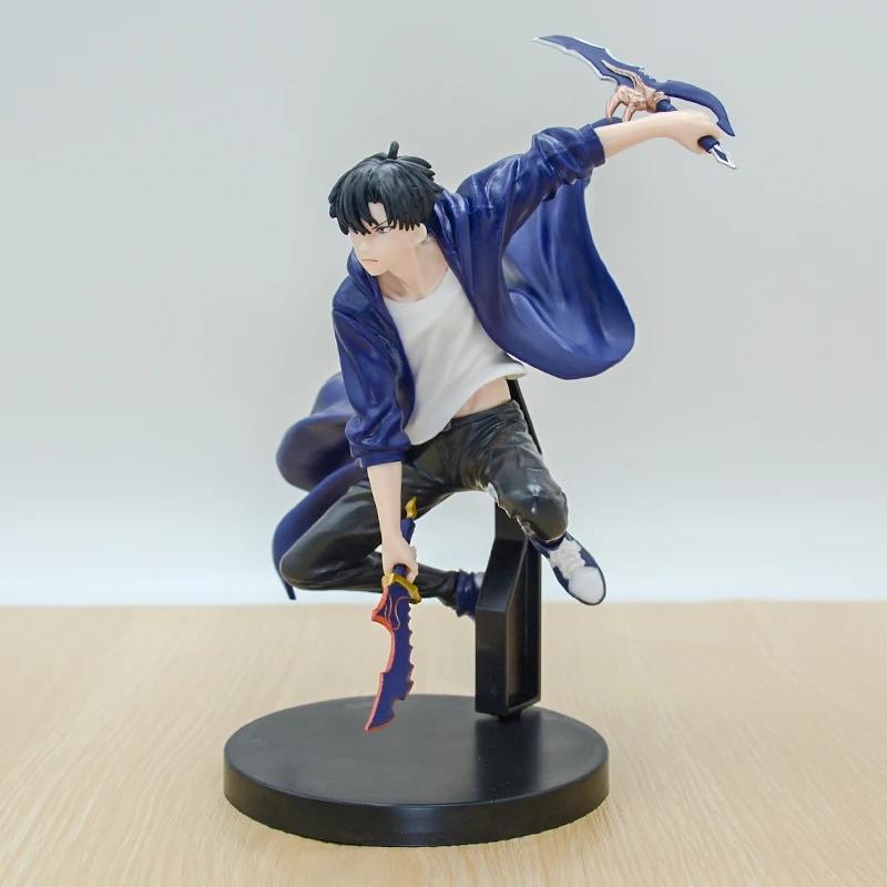Solo Leveling Anime Figure - Sung Jinwoo Ore Dake Level up Na Ken Shun Mizushino Action Collectible Model Doll Toy