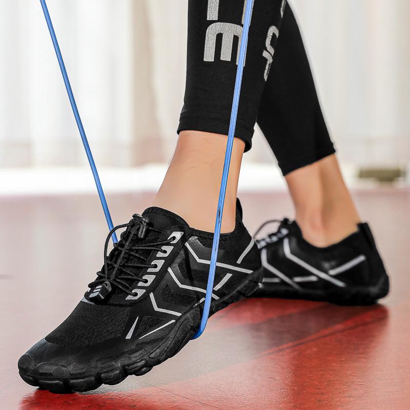 Foreign trade new creek shoes men and women couples outdoor five-finger wading swimming shoes yoga skipping rope indoor fitness shoes