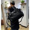 Men's Large Capacity Leather Travel Shoulder Bag - Business & Casual Fashion Trend