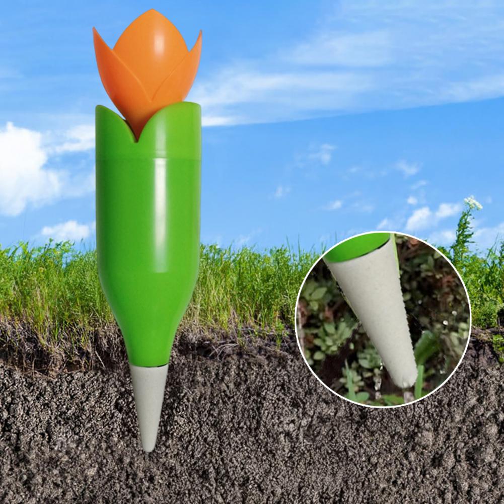 Tulip Self Watering Spike Slow Release Watering System Planter Insert Automatic Watering Tool for Indoor Outdoor Plants