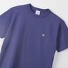 Champion short classic Cotton logo short sleeve Windsor blue T-shirt, sleeve, 100% cotton, USA, one-point embroidery, T-shirt, basic,