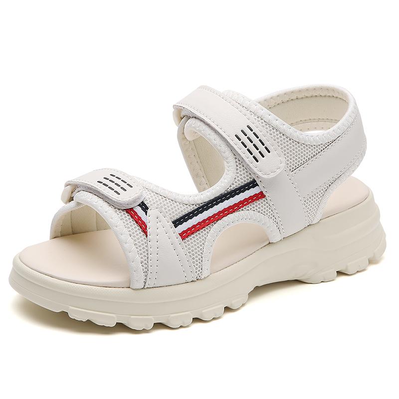 Women Summer Platform Roman Sandals Outdoor Dressy Black Open Toe Casual Girl Sport Sandals Plus Size