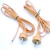Two-Pin Figure-8 Power Cord for Desk Lamp, Hair Curler, Speaker, Advertising Machine, and Hoverboard Charger