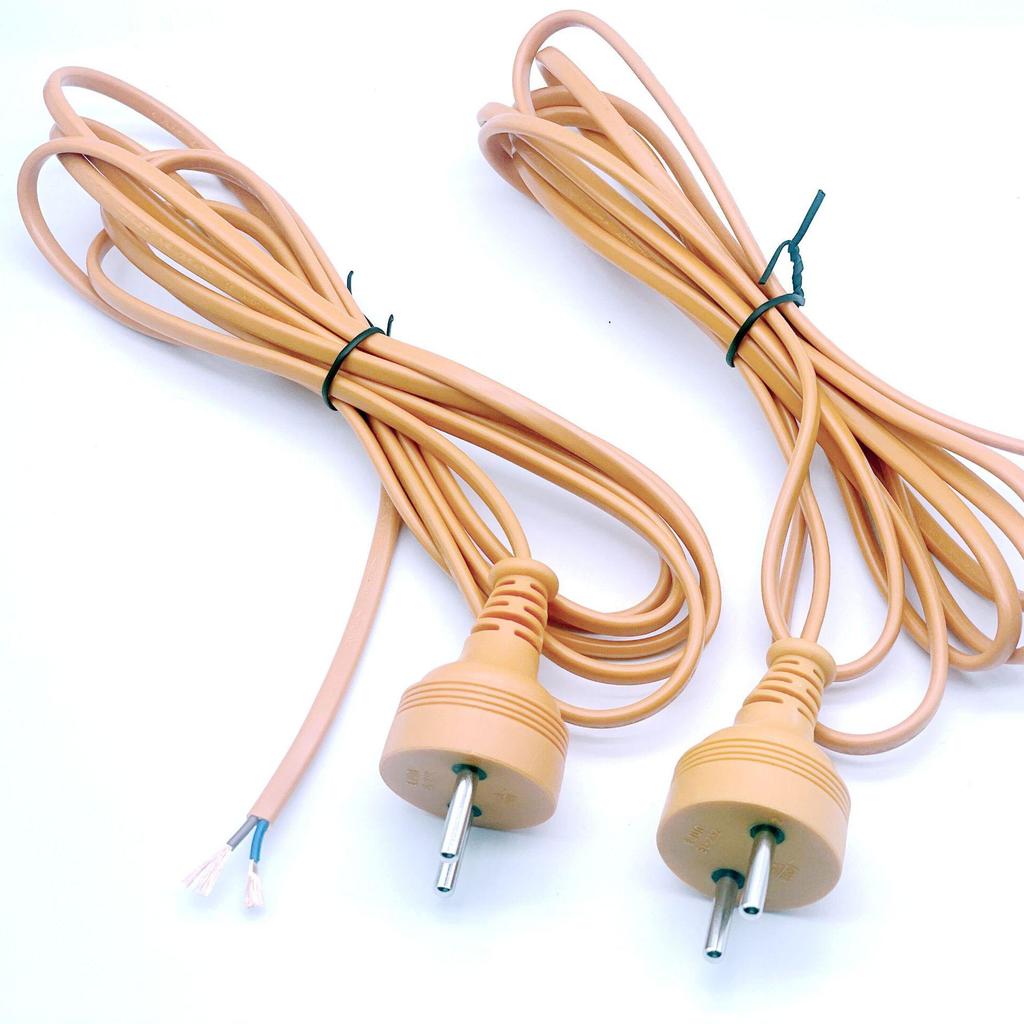 Two-Pin Figure-8 Power Cord for Desk Lamp, Hair Curler, Speaker, Advertising Machine, and Hoverboard Charger