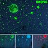 Luminous Sticker Moon Star Dot Creative Fluorescent Wall Sticker 1049pcs