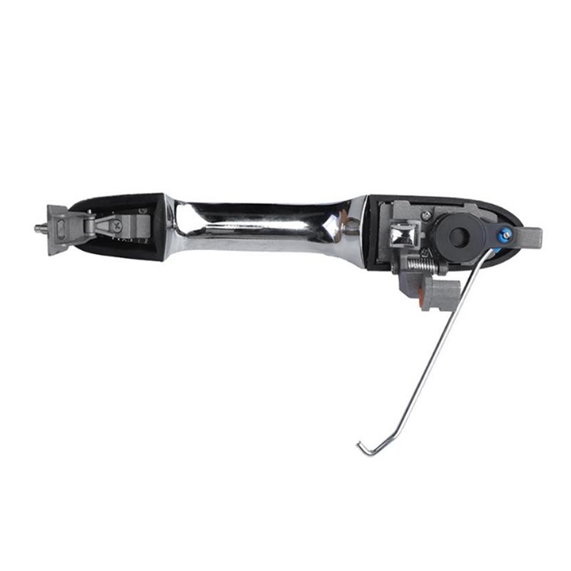 Car Exterior Door Handle 68069943AC For Fiat 500 2012-2019 Outside Handle Chrome Left Driver Side Car Accessories-A99D