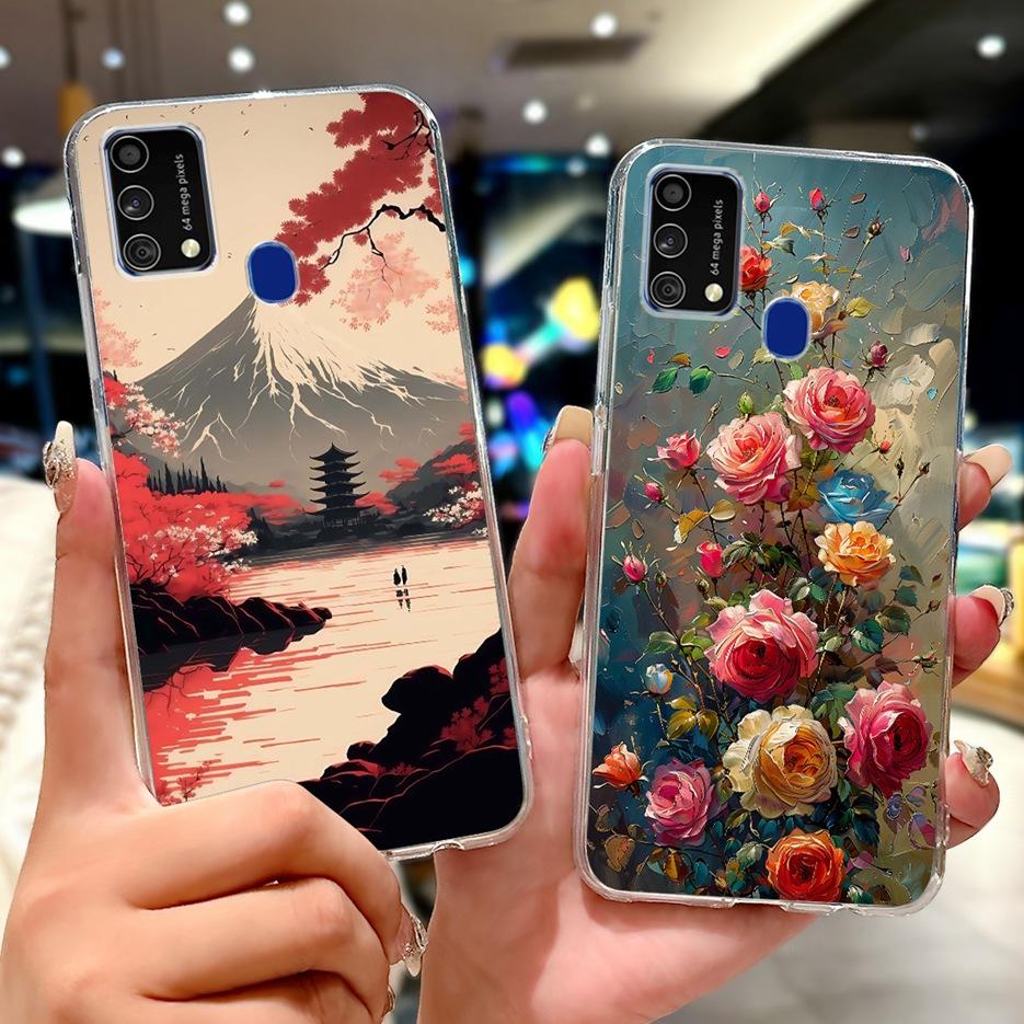 For Samsung Galaxy M31 Prime Case SM-M315F New Luxury Painted Cover Silicone Case For Samsung M21s M 31 s Galaxy M31s Soft Shell
