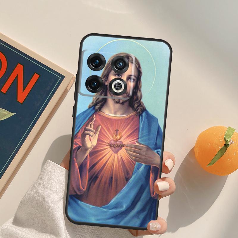 God Jesus Christ Christian Case For OnePlus Nord 5 CE 2 3 4 Lite N20 N30 OnePlus 15 13 12 11 13T 10T 10R 12R 13R Cover