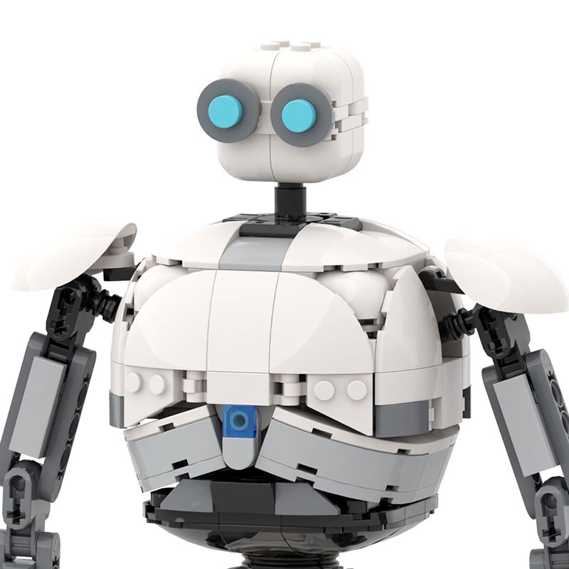 Buildmoc Ideas Wilds Robot Mech Brightbilled Movie Figures Building Blocks Toys for Children Kids Gifts 622PCS