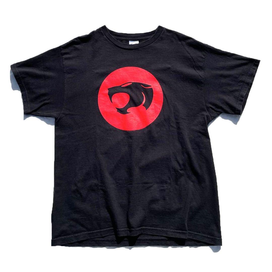 

[USED] 2000s Made in USA Thundercat Anime Logo T-Shirt Black L