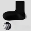 Men's Summer Thin Breathable and Sweat Absorbing 7a Antibacterial Non Constricting Mid-calf Cotton Socks