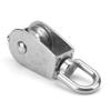 Single Pulley Universal 316 Stainless Steel Swivel Wheel Hanging Tool Fit for Ships Boat