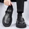 Mode CYYTL Herrklänningsskor Läder Arbete Vardaglig Kontor Business Loafers Plattform Sneakers Utomhus Promenad Sport Lyx Sommar Designer