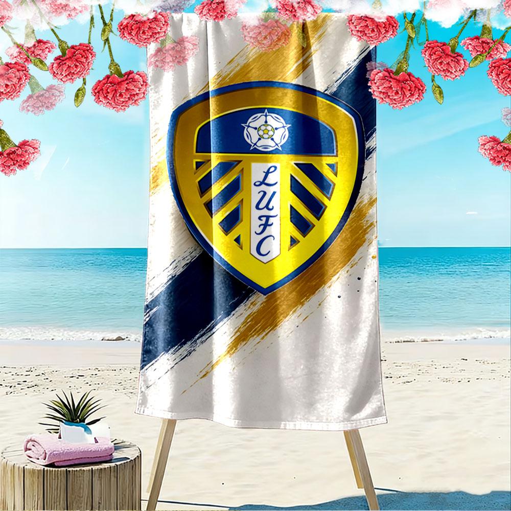 Leeds Shield Print Towel A must-have beach towel for beach travel