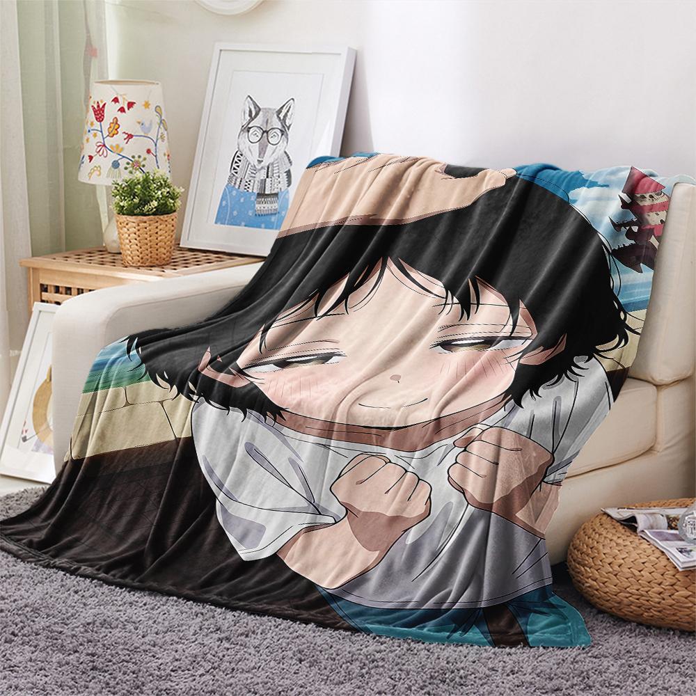 1PC Takopi's Original Sin Print Flannel Blanket, High quality All Seasons, Home Decor, Warmth and Comfort, Perfect for Christmas Gifts
