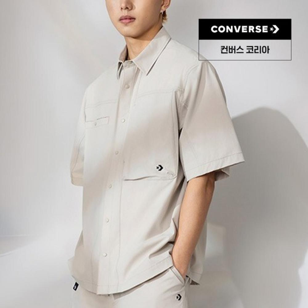 Converse Cool Fill Utility Woven Shirt Sage Smoke Mcj756 Gjr 90