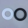 2Pcs Leak Prevention Water Valve Rubber Gasket For No. 240.282.00.1, 890.615, 816.418 Cisterns Flat Seal Flush Valves