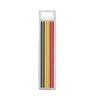 28mm Solid Carpentry Mechanical Pencil with Sharpener for Woodworking Construction Long End Carpentry Pencil Stationery