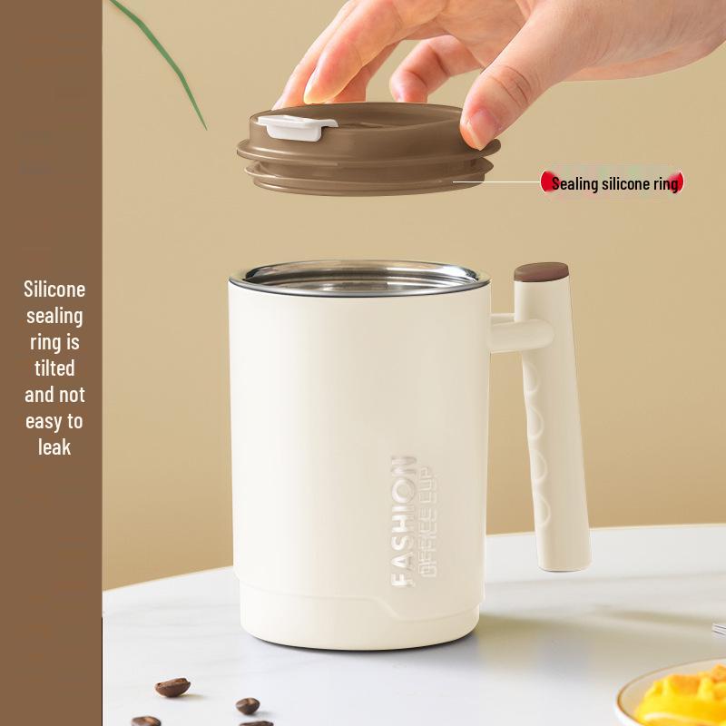 304 Stainless Steel Travel Mug with Lid - Multi-purpose Coffee, Tea, & Office Cup