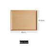 Nordic Style Solid Beech Wood Mortise and Tenon Tray