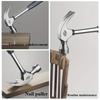 Claw Hammer with Non-Slip Grip, Chrome Vanadium Steel, Ideal for DIY, Home Decor, Maintenance, and Emergency Use