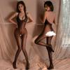 Man Yan Women's Sexy Open Crotch Fishnet Bodystocking