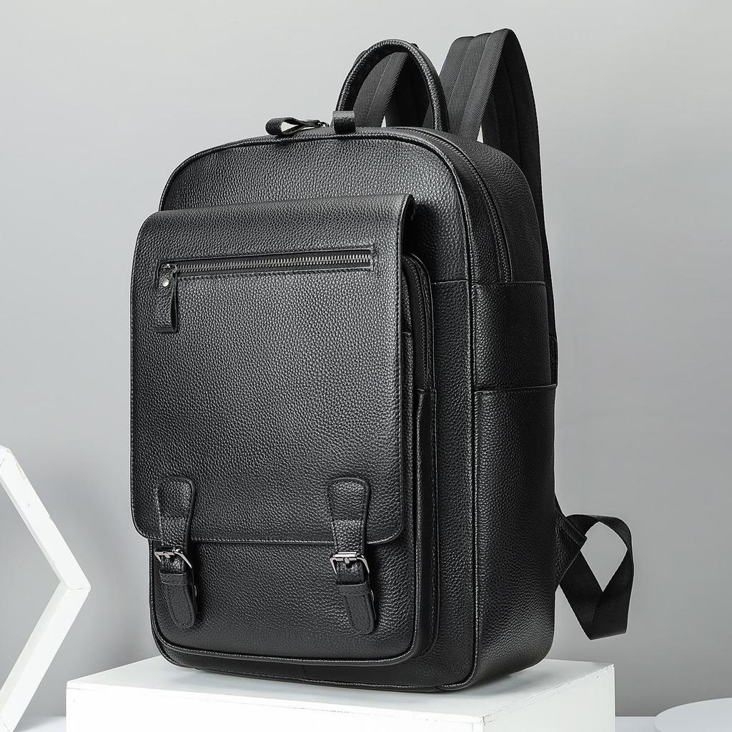 Marant Men's Genuine Leather Cowhide Business Backpack